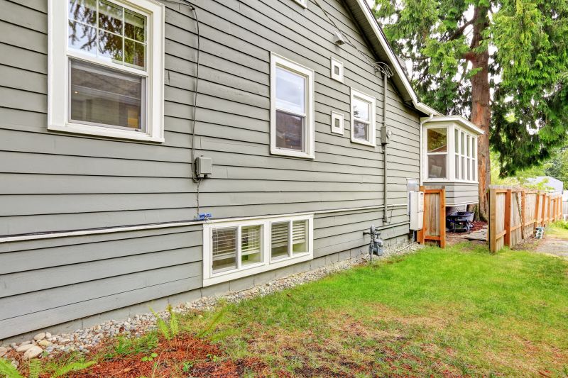 Faux Wood Siding Installation