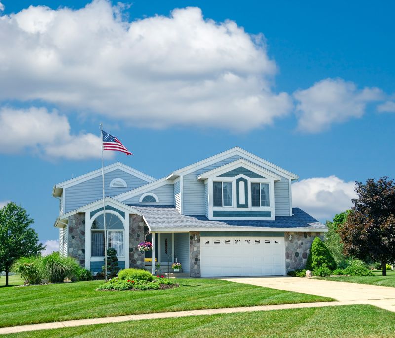 Grey Vinyl Siding Installation